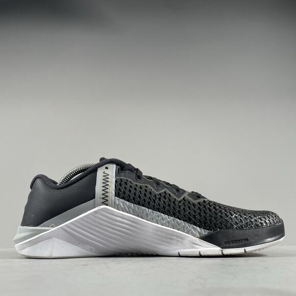 Nike Metcon 6 Men’s Size 8.5 Black White Gym Training Shoes Athletic Sneakers - Picture 5 of 9